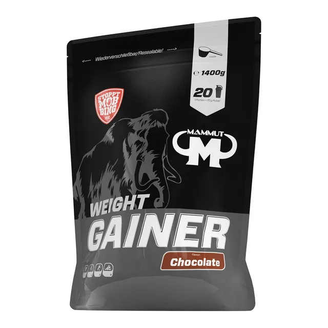 mammut-nutrition-crash-weight-gainer-5000-chocolate-1400-g image 1
