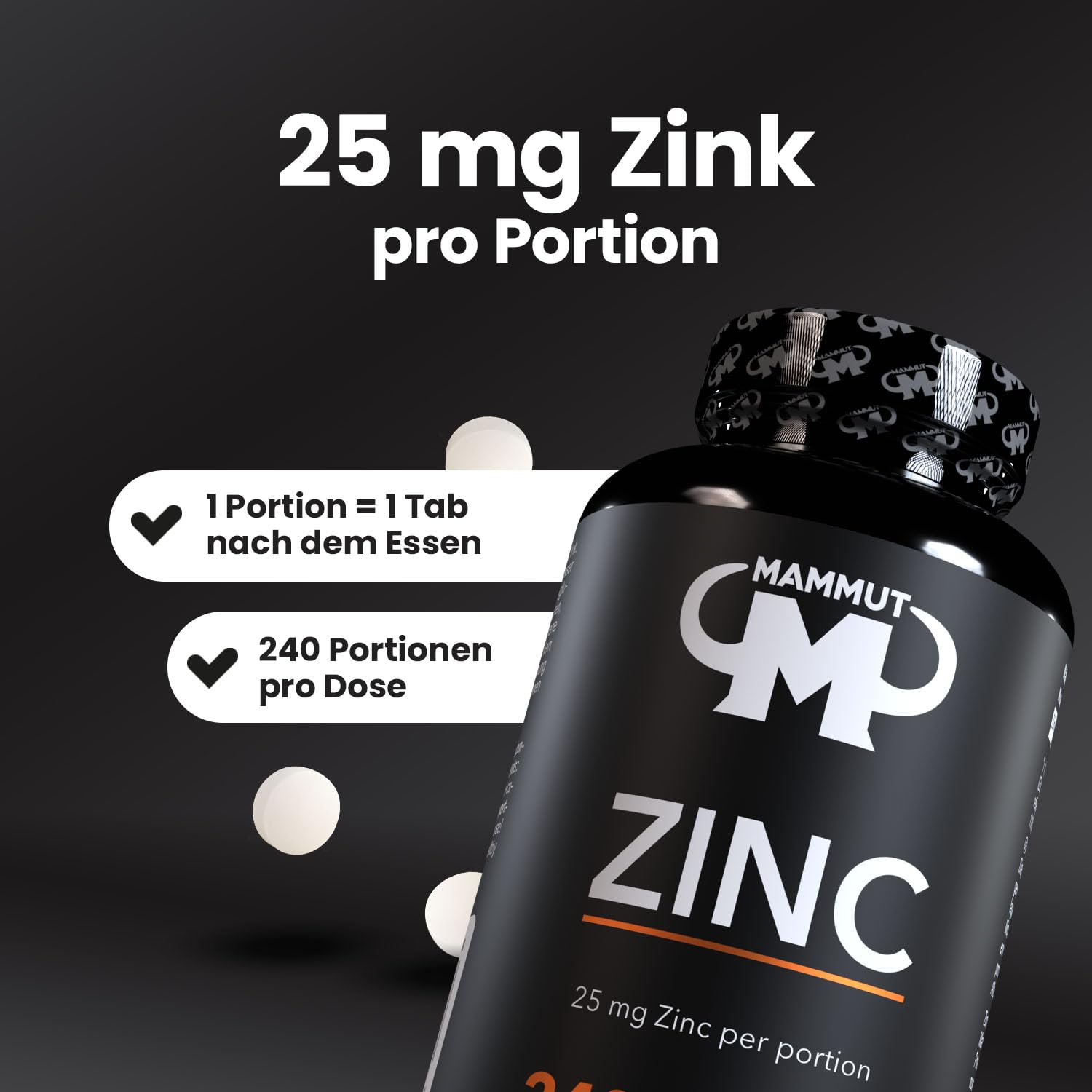 mammut-nutrition-zinc-tabs-zinktabletten-25-mg-240-tabletten image 6
