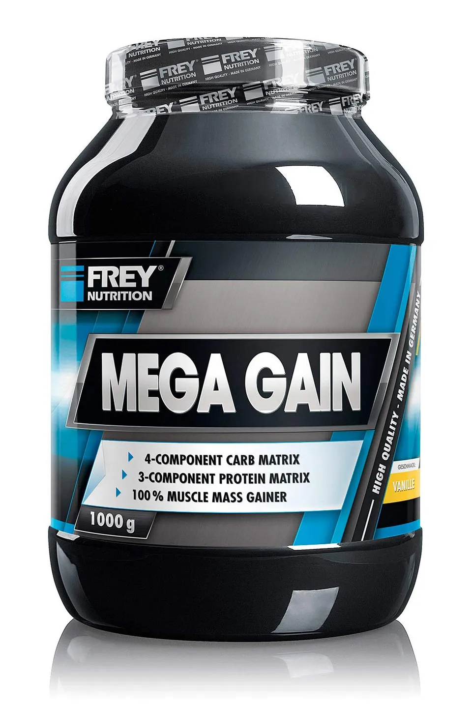 frey-nutrition-mega-gain-vanille-weight-gainer-1000-g image 1