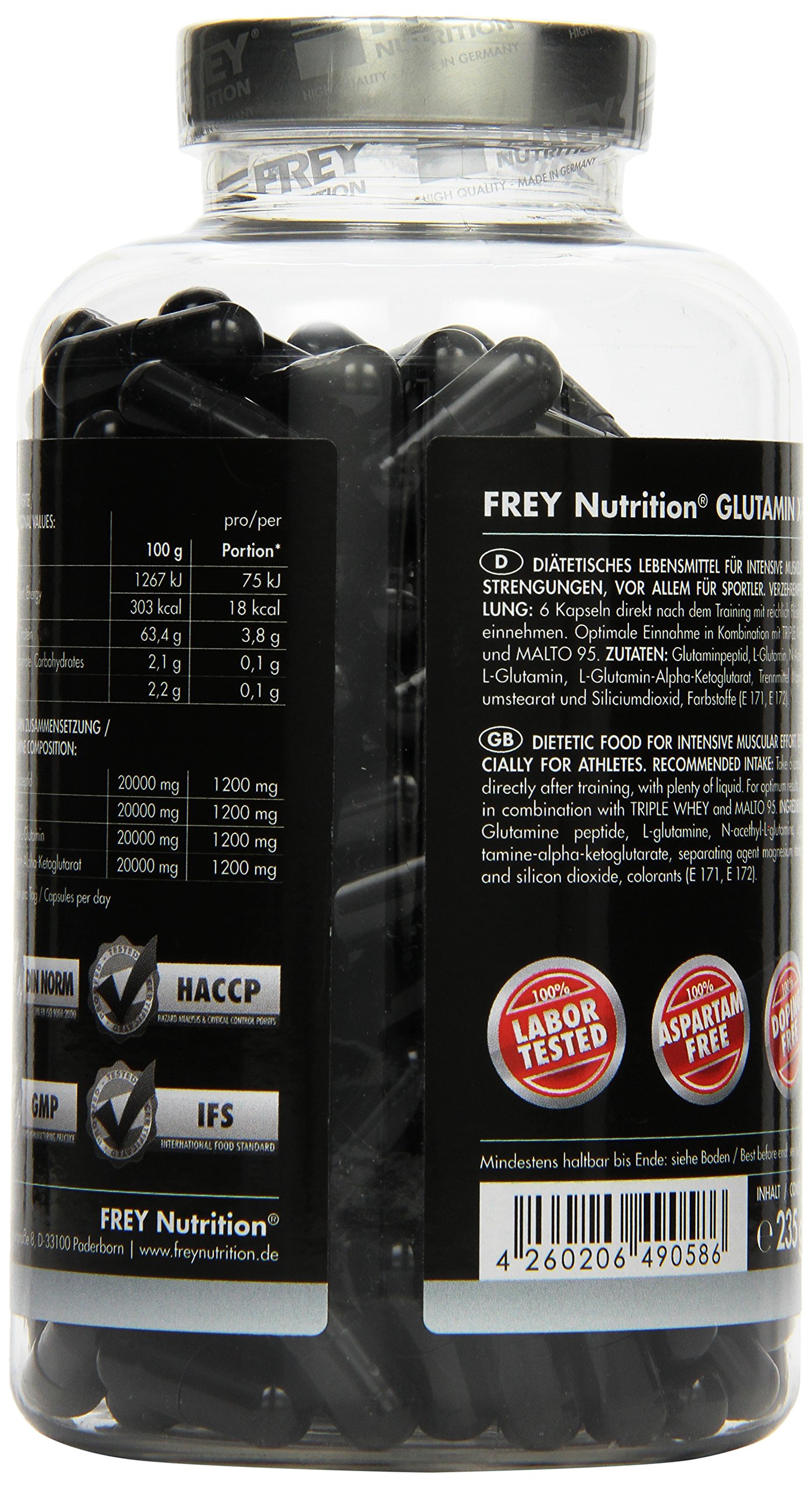 frey-nutrition-glutamin-x4-250-kapseln-235-g image 4