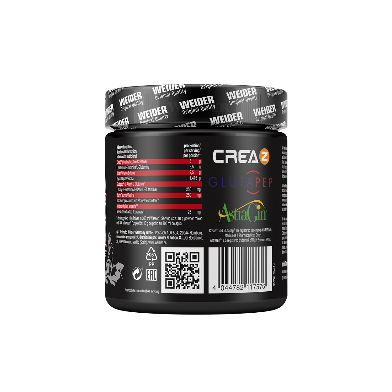 weider-mega-mass-power-creatin-glutamin-pulver image 3