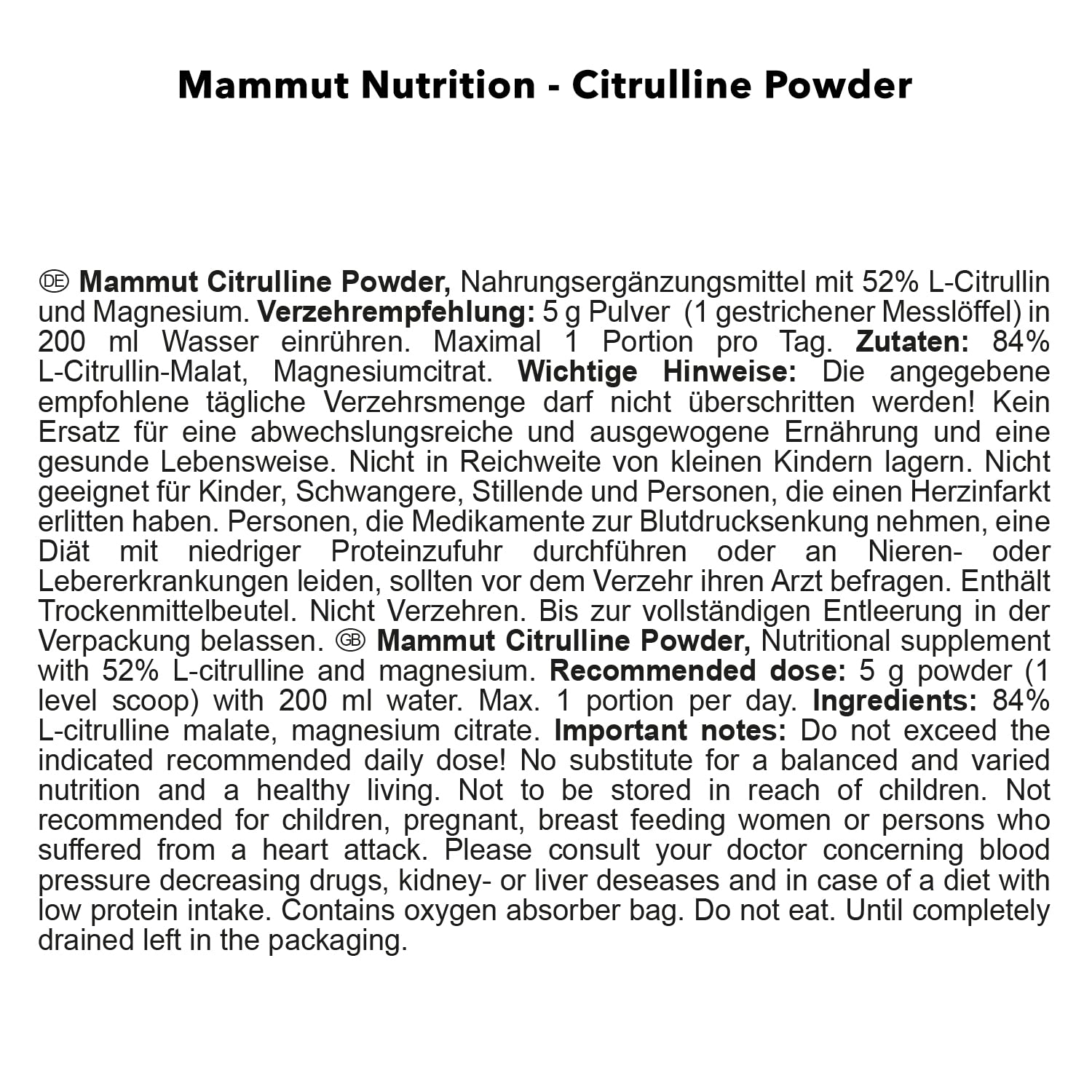 mammut-nutrition-citrulline-powder-mit-magnesium-200-g-dose image 7