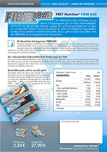frey-nutrition-fiber-bar-mix-box-12-x-60-g-proteinriegel image 6