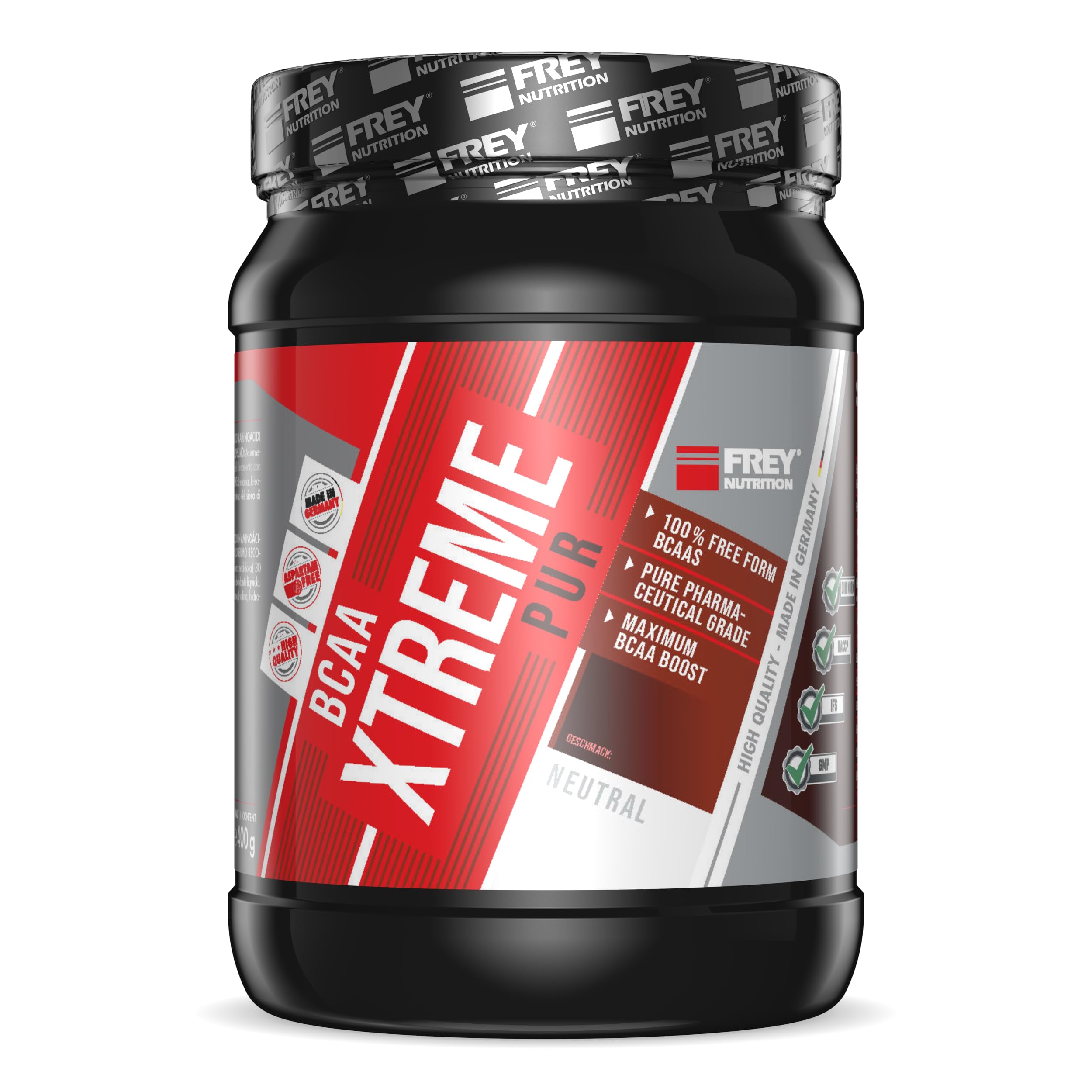 frey-nutrition-bcaa-xtreme-pur-400-g-l-leucin-l-isoleucin-l-valin-2-1-1-pulver image 1