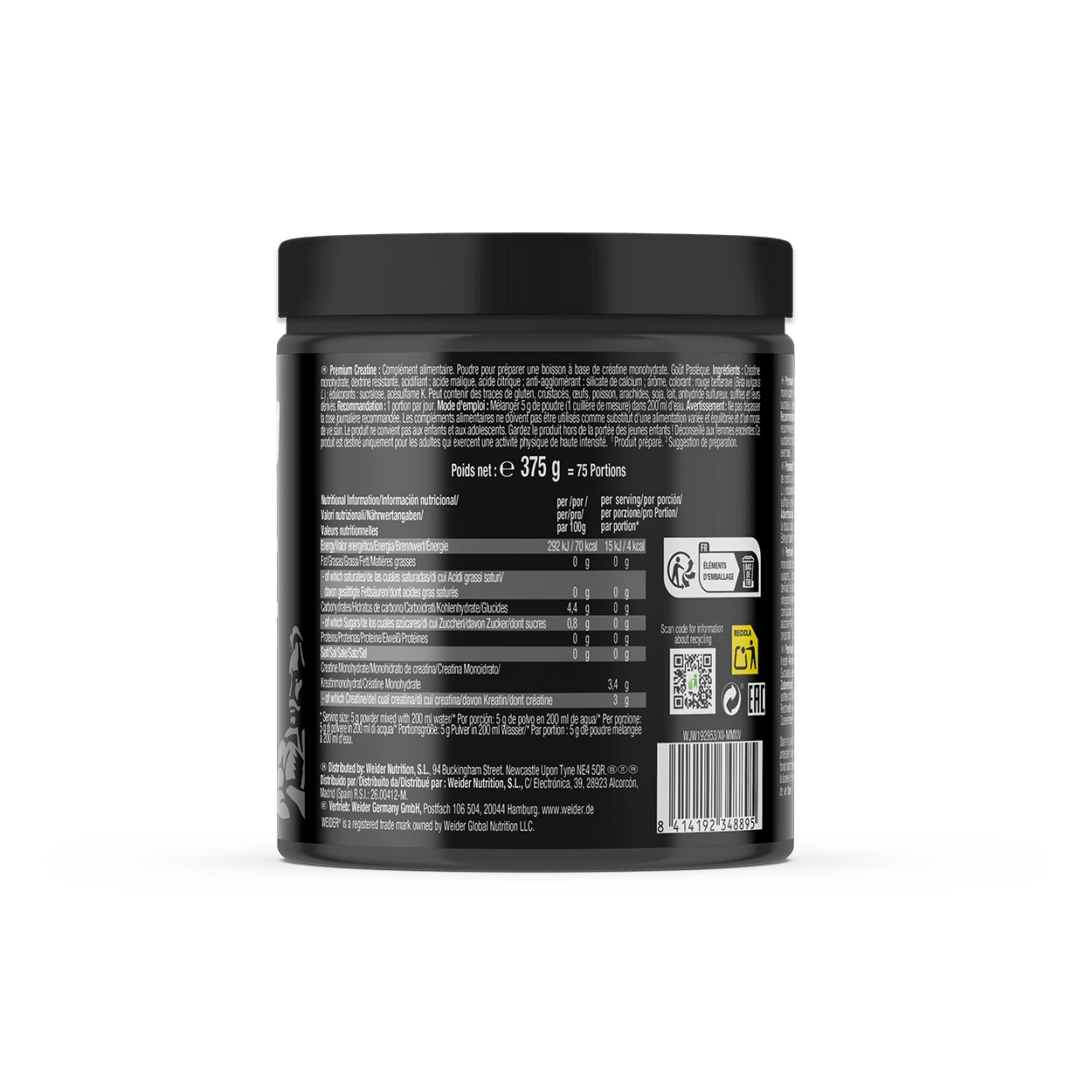 weider-premium-creatine-powder-creapure-kreatin image 7