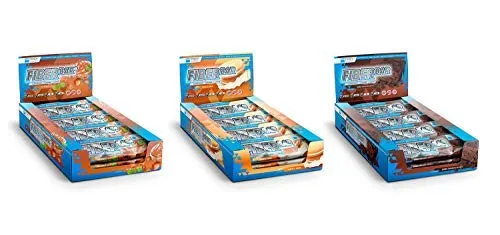 frey-nutrition-fiber-bar-mix-box-12-x-60-g-proteinriegel image 1