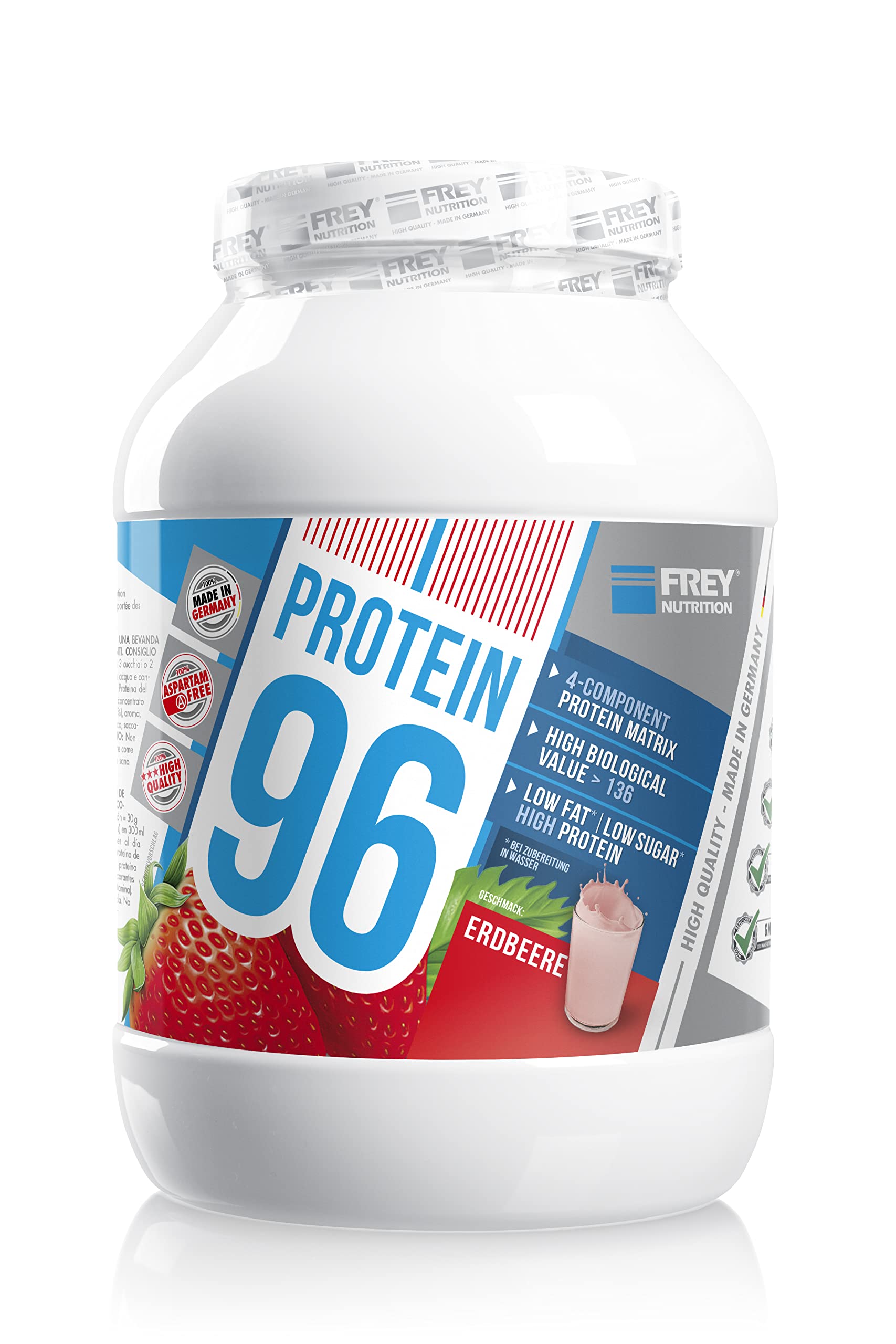 frey-nutrition-protein-96-schoko-mehrkomponenten-protein-2-3kg-dose image 5