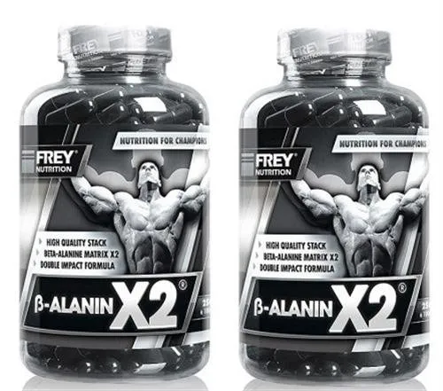 frey-nutrition-beta-alanin-x2-2-x-250-kapseln-1000-mg-500-g-2er-pack image 1