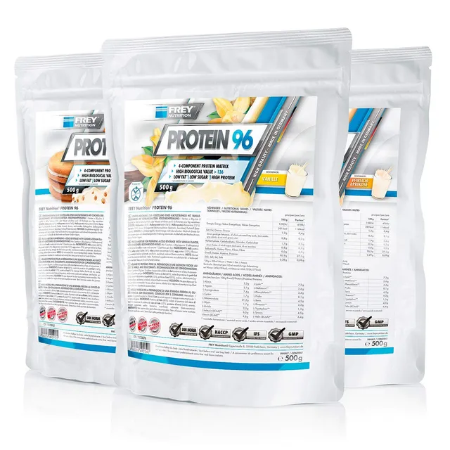 frey-nutrition-protein-96-neutral-3-x-500g-beutel-3er-pack image 1