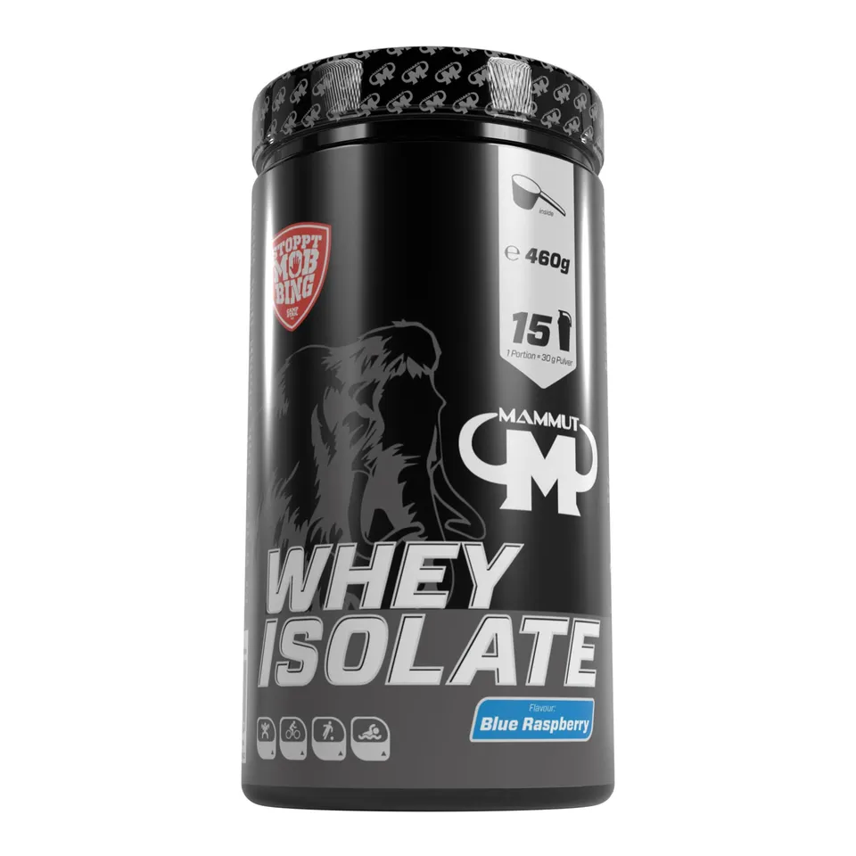 mammut-nutrition-whey-isolat-cfm-blue-raspberry-460-g image 1