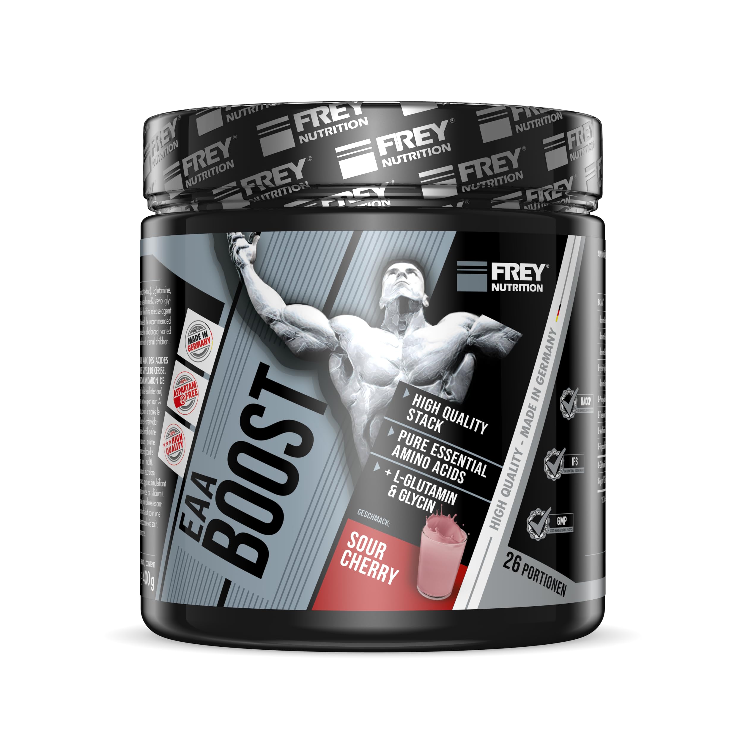 frey-nutrition-aminoxplode-eaa-boost-sauerkirsche-400-g image 1