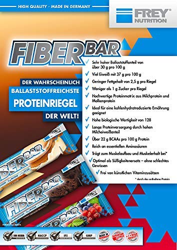 frey-nutrition-fiber-bar-mix-box-12-x-60-g-proteinriegel image 5