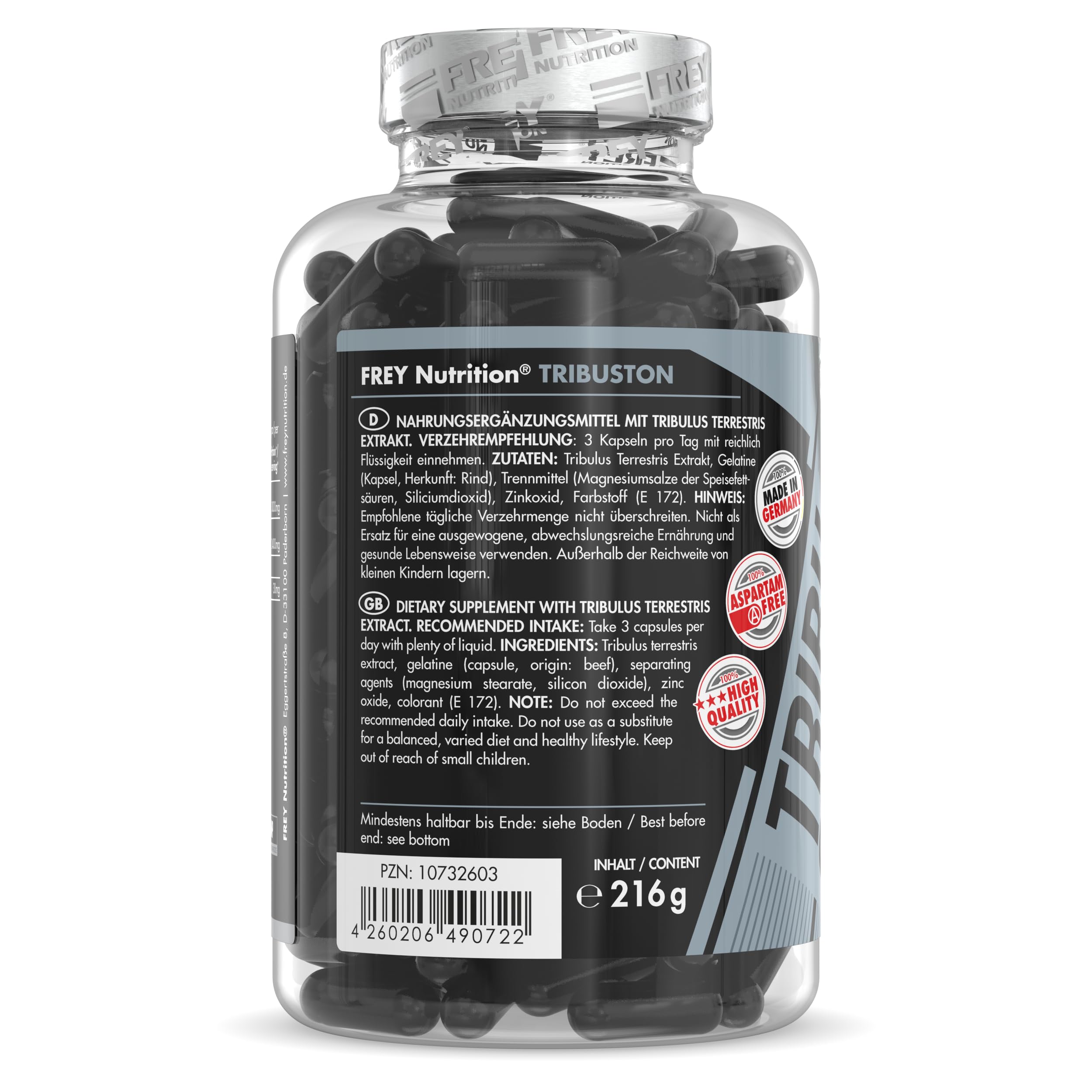frey-nutrition-tribuston-tribulus-zink-180-kapseln-216-g image 2