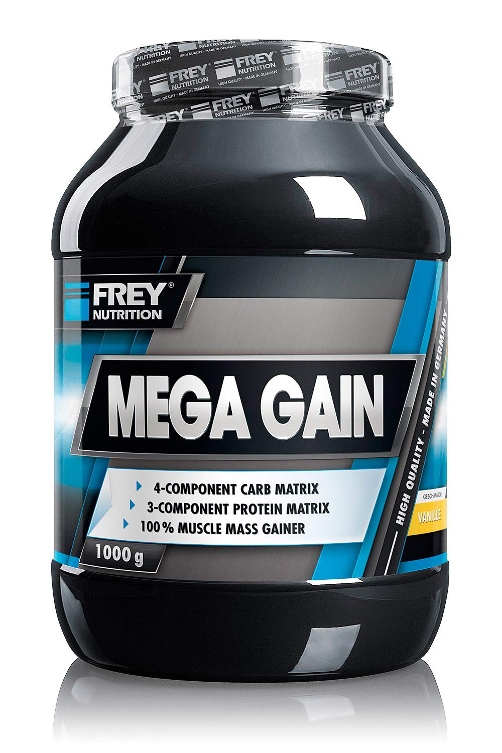 frey-nutrition-mega-gain-vanille-weight-gainer-1000-g image 1