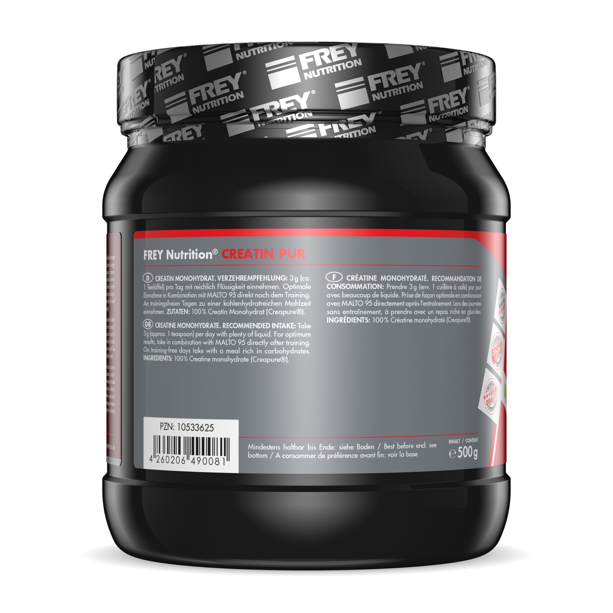 frey-nutrition-creatin-pur-monohydrat-pulver-500-g image 3