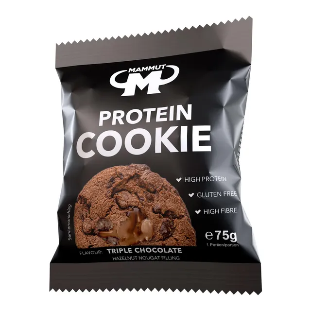 mammut-nutrition-protein-cookie-triple-chocolate-10-x-75-g-glutenfrei image 1