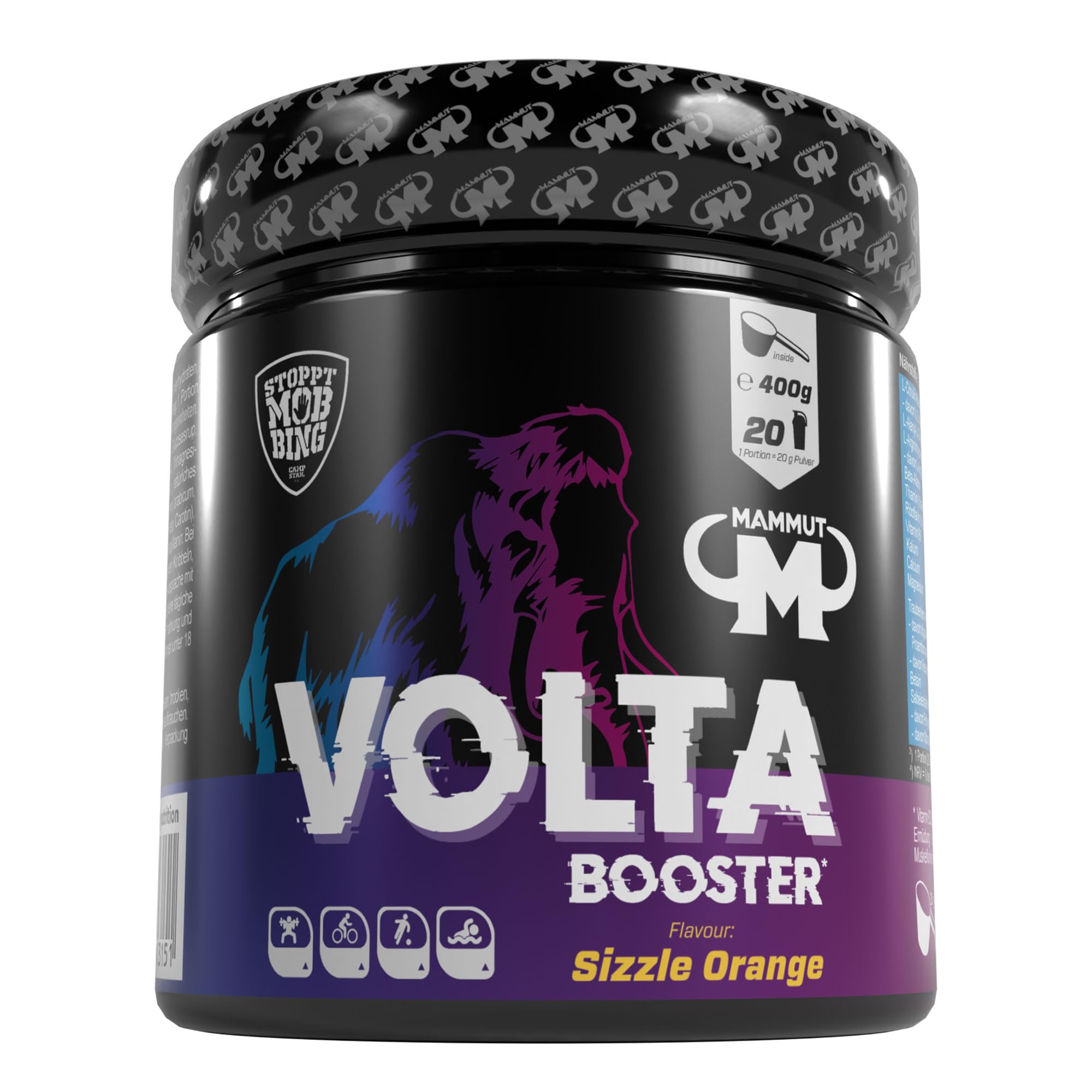 mammut-nutrition-volta-pre-workout-booster-ohne-koffein-400-g-orange image 1