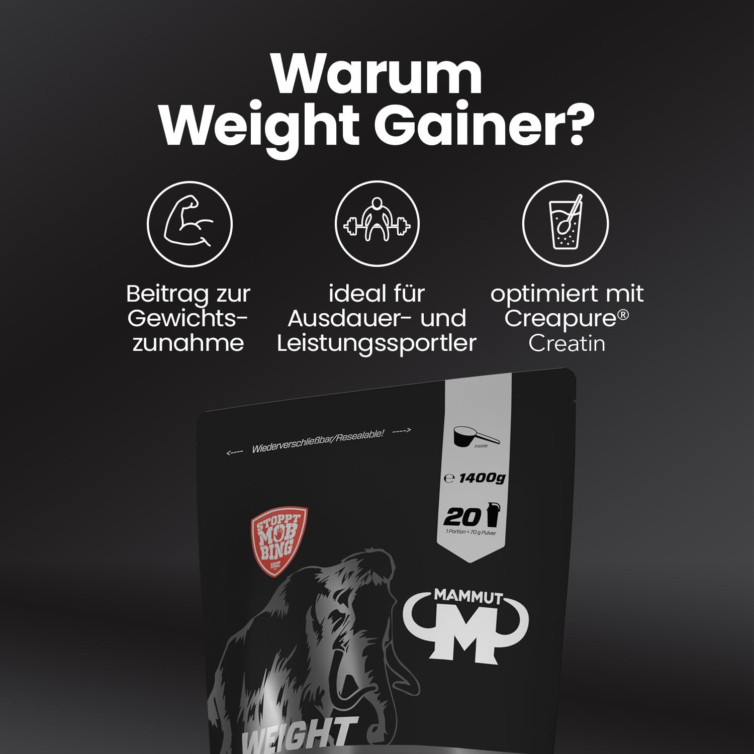 mammut-nutrition-crash-weight-gainer-5000-chocolate-1400-g image 3