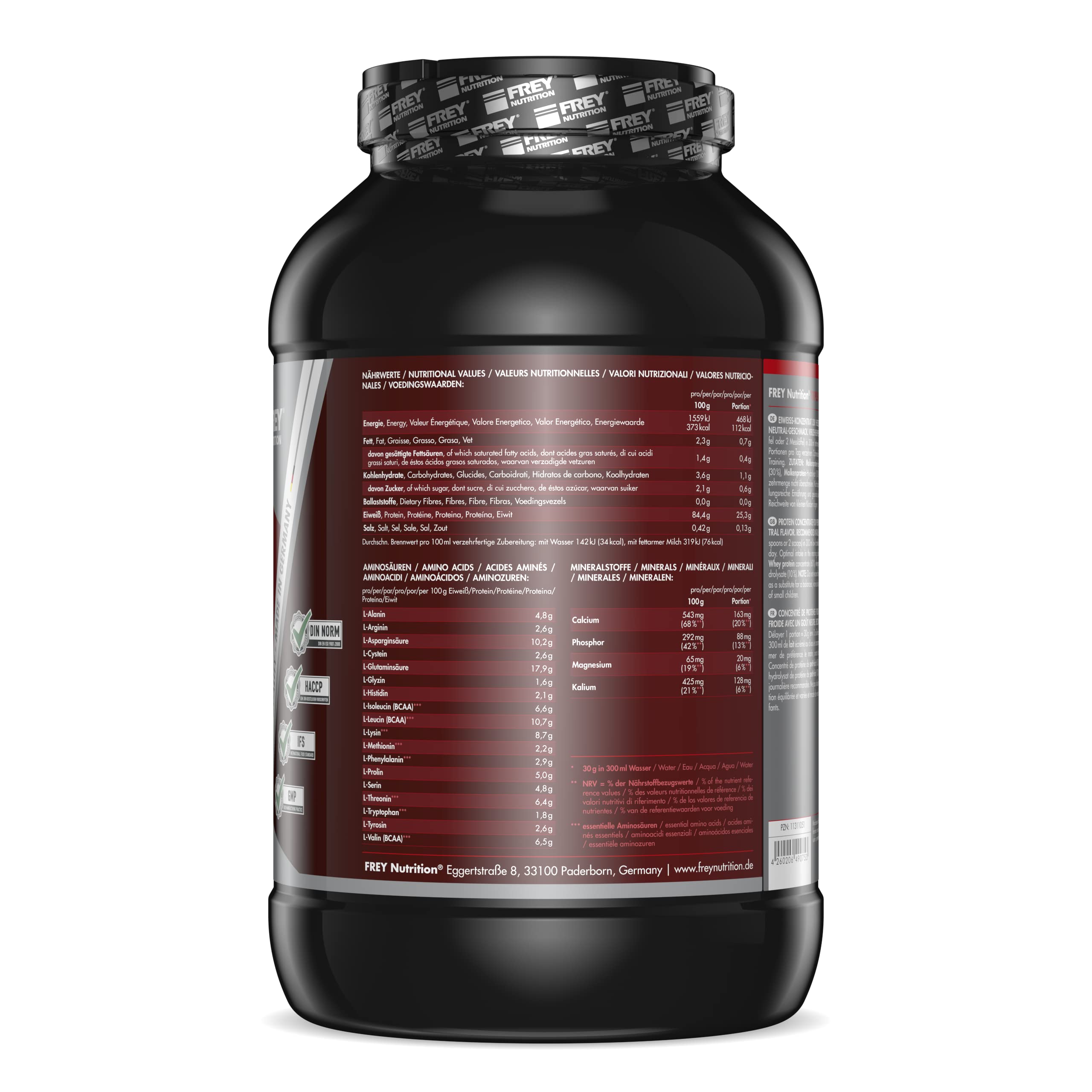 frey-nutrition-triple-whey-2300g-dose-neutral image 3