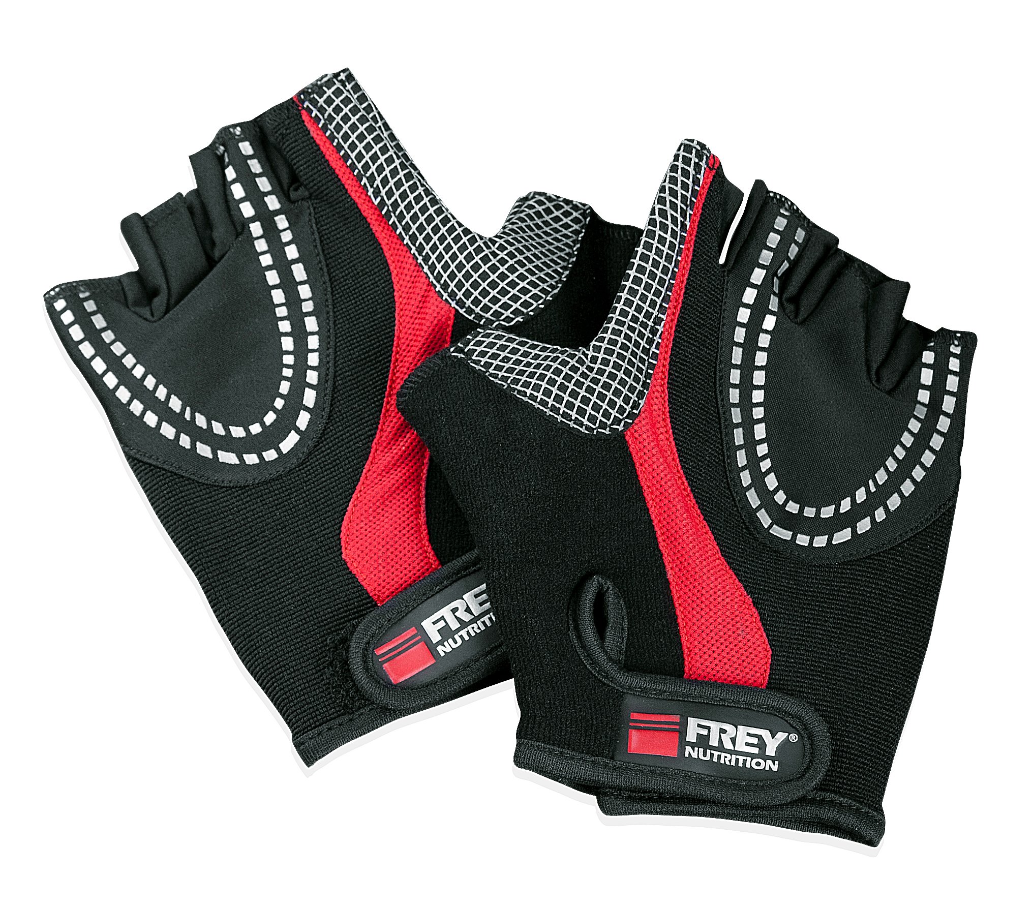 frey-nutrition-performance-gloves-trainingshandschuhe-rot-schwarz image 1