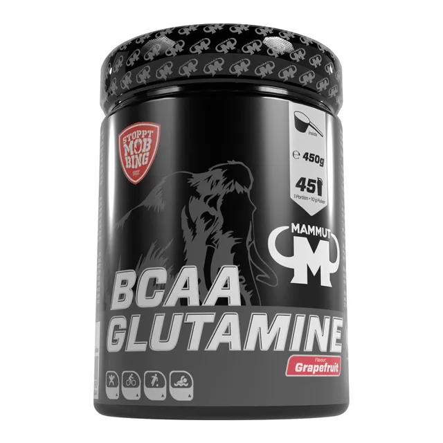 mammut-nutrition-bcaa-glutamine-2-1-1-pulver-grapefruit-450-g image 1