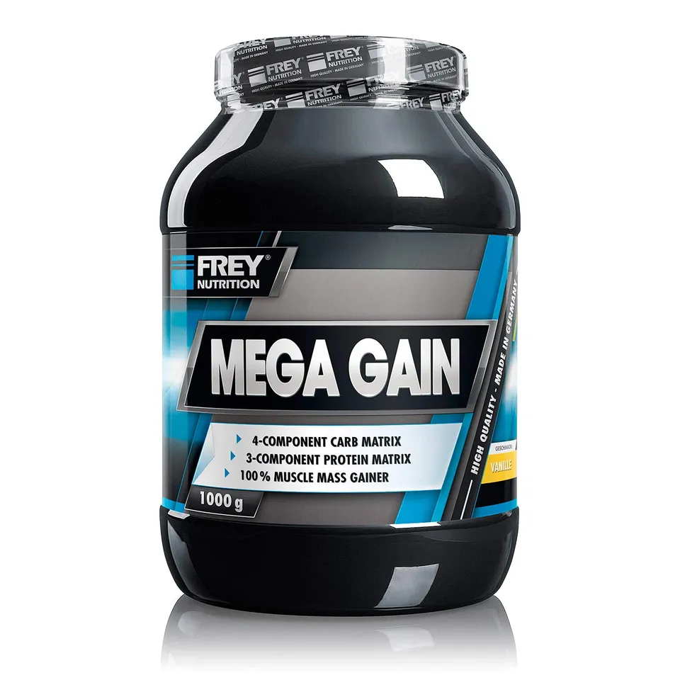 frey-nutrition-mega-gain-weight-gainer-vanille-dose-1-kg image 1