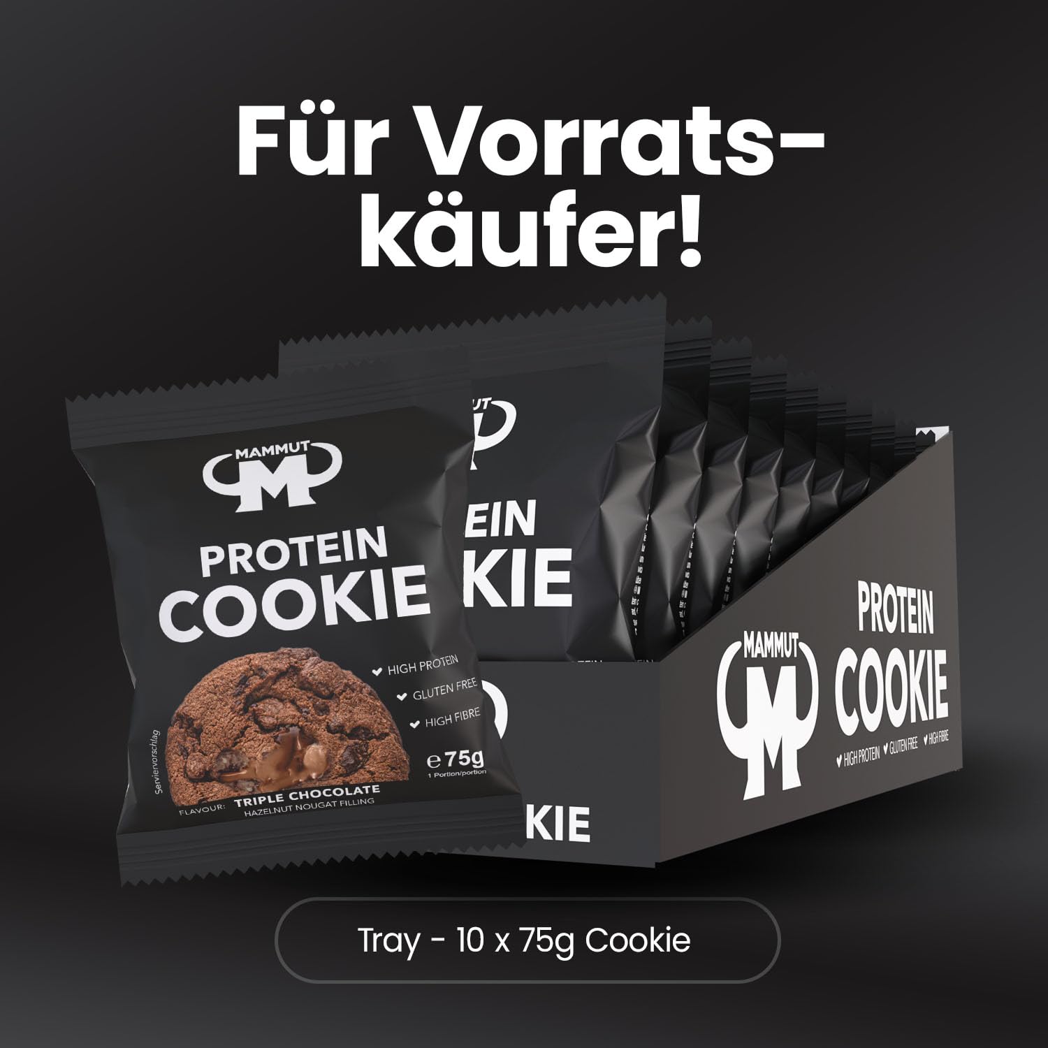 mammut-nutrition-protein-cookie-triple-chocolate-10-x-75-g-glutenfrei image 7