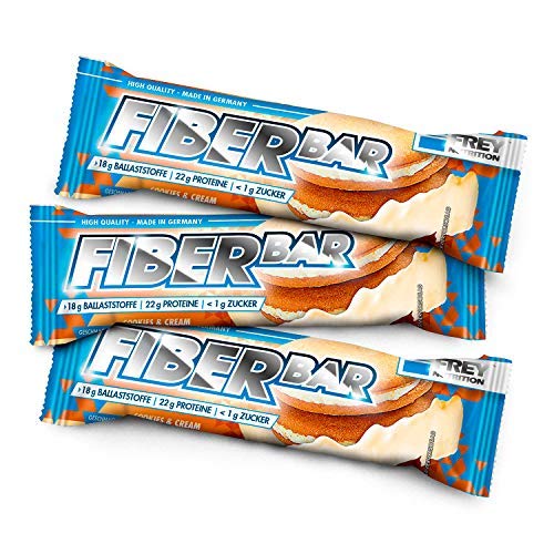 frey-nutrition-fiber-bar-mix-box-12-x-60-g-proteinriegel image 2
