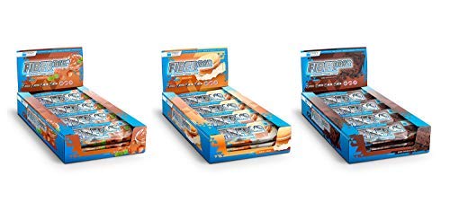 frey-nutrition-fiber-bar-mix-box-12-x-60-g-proteinriegel image 1