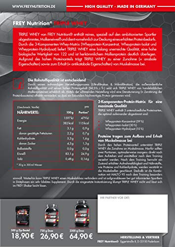 frey-nutrition-triple-whey-2x-500g-stracciatella-whey-protein image 6