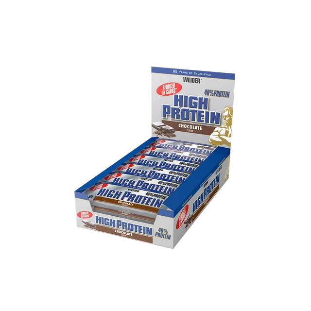 weider-40-protein-bar-24er-box-high-protein-low-carb-riegel image 1
