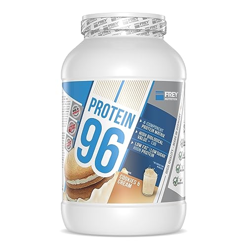 frey-nutrition-protein-96-cookies-und-cream-4-komponenten-protein-2-3-kg-dose image 4