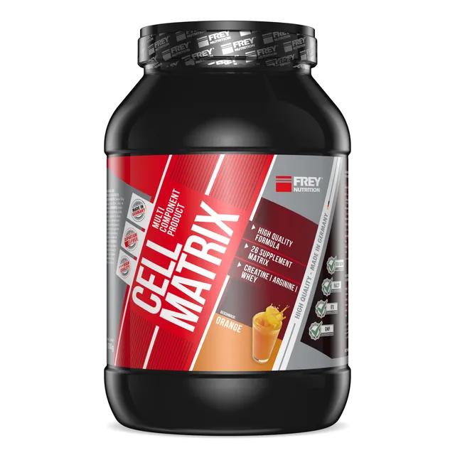 frey-nutrition-cell-matrix-orange-all-in-one-gainer-2-kg image 1