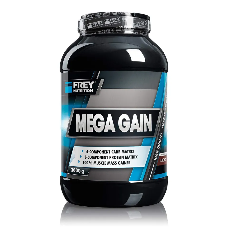 frey-nutrition-mega-gain-weight-gainer-schoko-3-kg-dose image 1