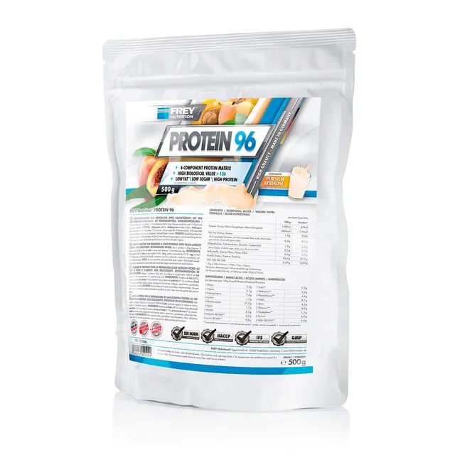 frey-nutrition-protein-96-proteinpulver-pfirsich-aprikose image 1
