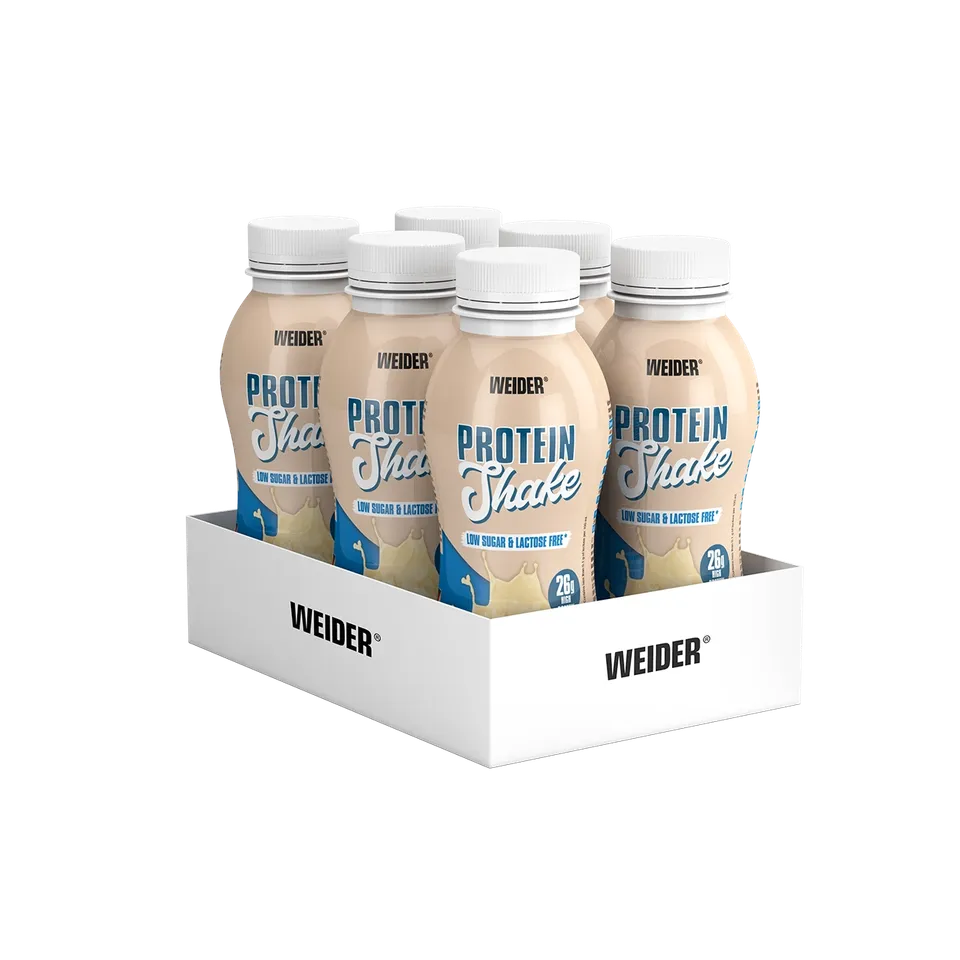 weider-protein-shake-6er-pack-trinkfertiger-shake-mit-26-g-protein-330-ml image 1
