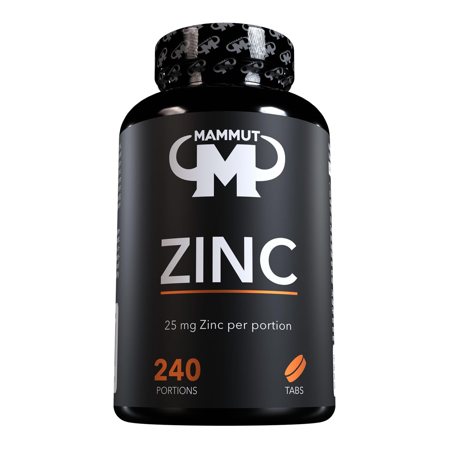 mammut-nutrition-zinc-tabs-zinktabletten-25-mg-240-tabletten image 1