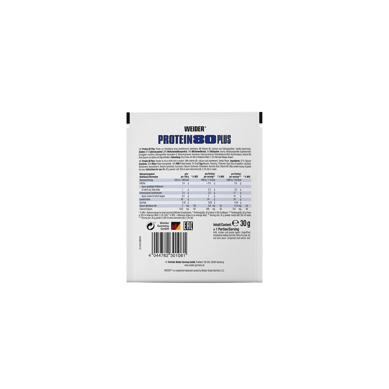 weider-protein-80-plus-probierbeutel-mehrkomponenten-protein image 5