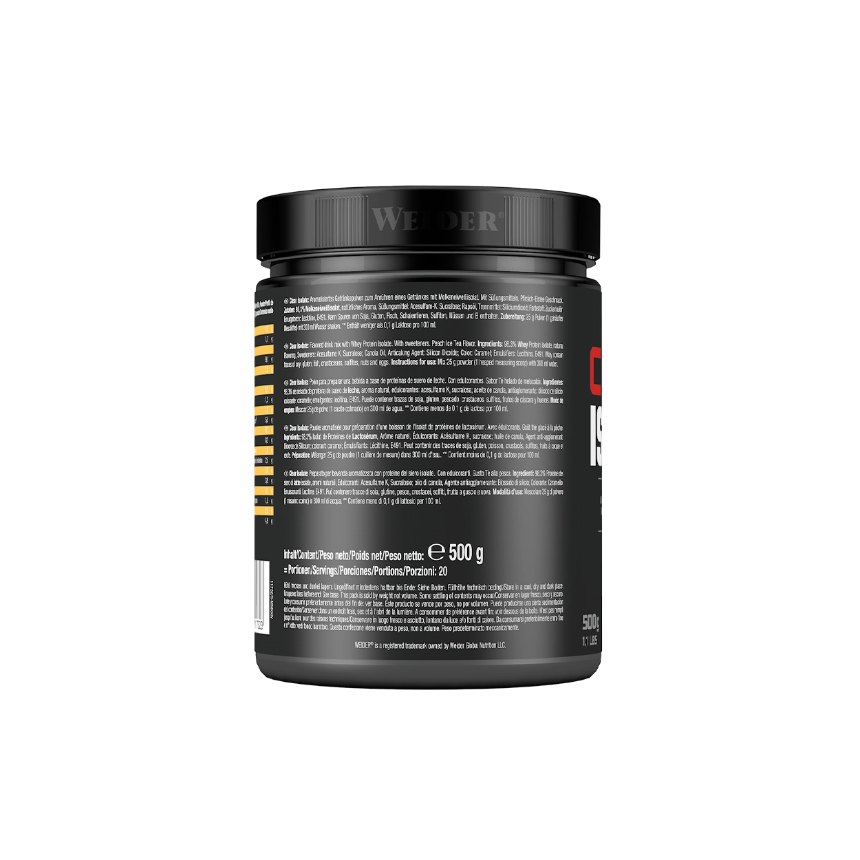 weider-clear-isolate-klares-whey-isolat-frucht-erfrischung image 6