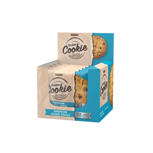 weider-12er-box-protein-cookies-vegan-pflanzliche-eiwei-kekse image 1