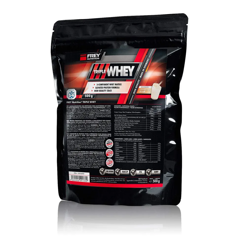 frey-nutrition-protein-96-cookies-cream-500-g-zip-beutel-2 image 1