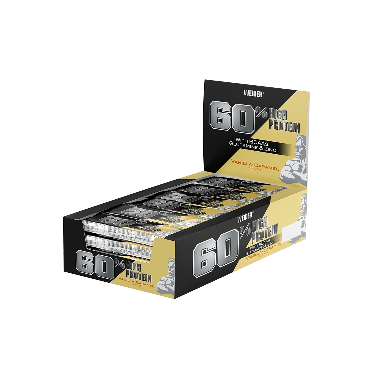 weider-60-protein-bar-24er-box-27-g-protein-pro-45-g-riegel-mit-bcaa image 1