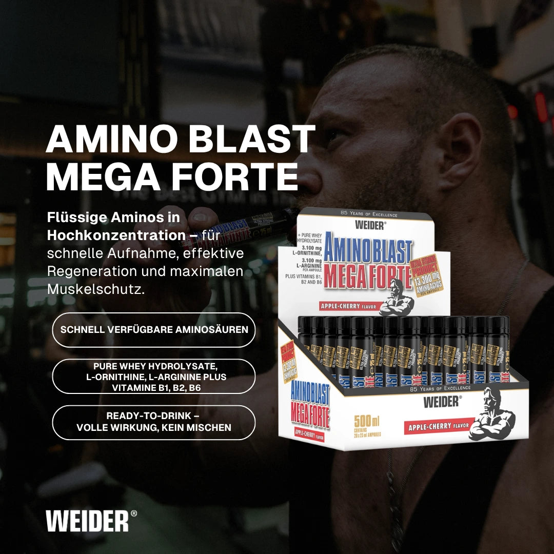weider-amino-blast-mega-forte-ampullen-13-6-g-fl-ssiges-protein-pro-ampulle image 2