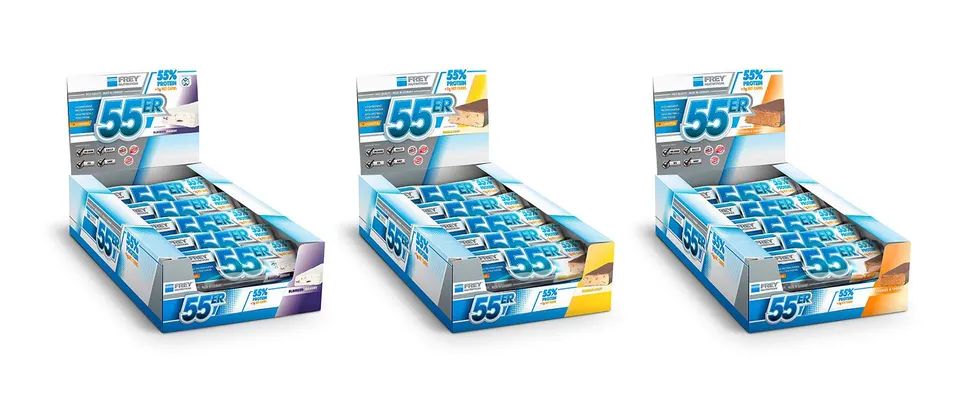 frey-nutrition-55er-proteinriegel-mix-box-20-x-50g image 1