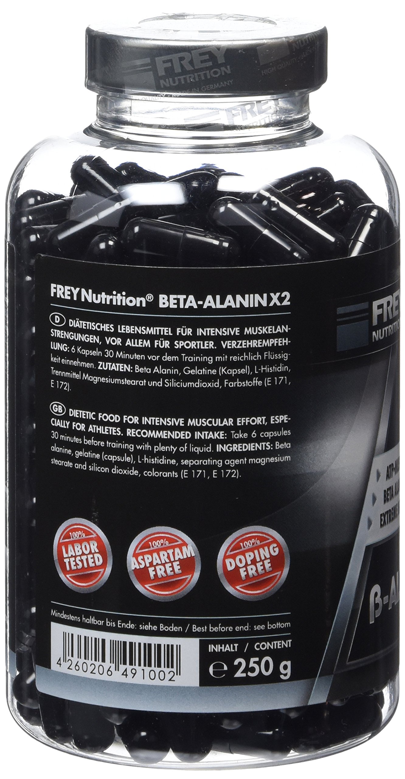 frey-nutrition-beta-alanin-x2-kapseln-250g image 5